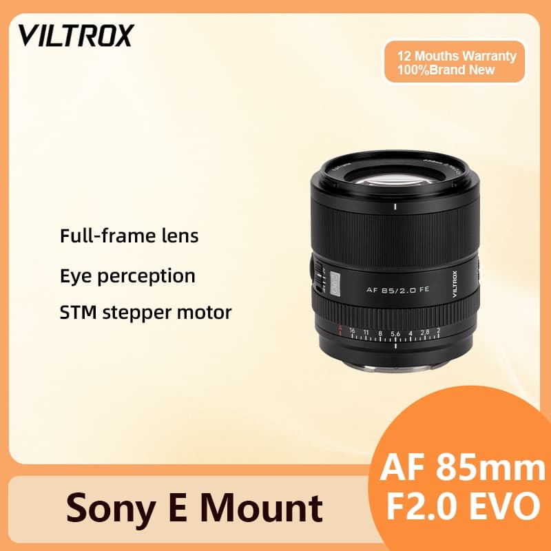 Viltrox AF 85 มม.F2.0 EVO รูรับแสงขนาดใหญ่เต็มกรอบโฟกัสอัตโนมัติเลนส์ภาพสําหรับ Sony FE A7CR A7CII A7M4 A7R3 - รูปที่ 1